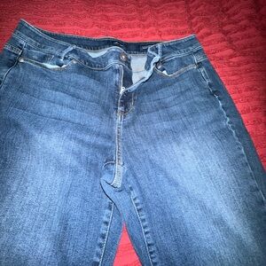 J. Jill Dark Blue Skinny Jeans